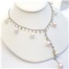 Image 1 : $360 Silver Pearl Necklace