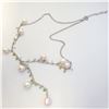 Image 3 : $360 Silver Pearl Necklace