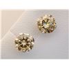 Image 2 : $1500 10K  Moissanite(1.5ct) Earrings
