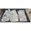 Image 1 : THREE PAIRS OF MED-LONG DIGITAL ARMY COMBAT CAMOUFLAGE INSECT REPELLENT APPAREL PANTS