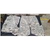 Image 1 : THREE PAIRS OF XL-REG DIGITAL ARMY COMBAT CAMOUFLAGE INSECT REPELLENT APPAREL PANTS