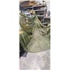 Image 2 : NYLON INSECT SHIELD (MOSQUITO NET) HAS ONE SMALL HOLE, ROUGHLY 100" X 100"
