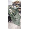 Image 1 : NYLON INSECT SHIELD (MOSQUITO NET) NO HOLES ROUGHLY 100" X 100"