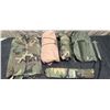 Image 1 : LIGHT WEIGHT EUREKA - MARINE COMBAT TENT - WOODLAND CAMO. APPEARS TO ALL BE EVERYTHING NEEDED -  GRO