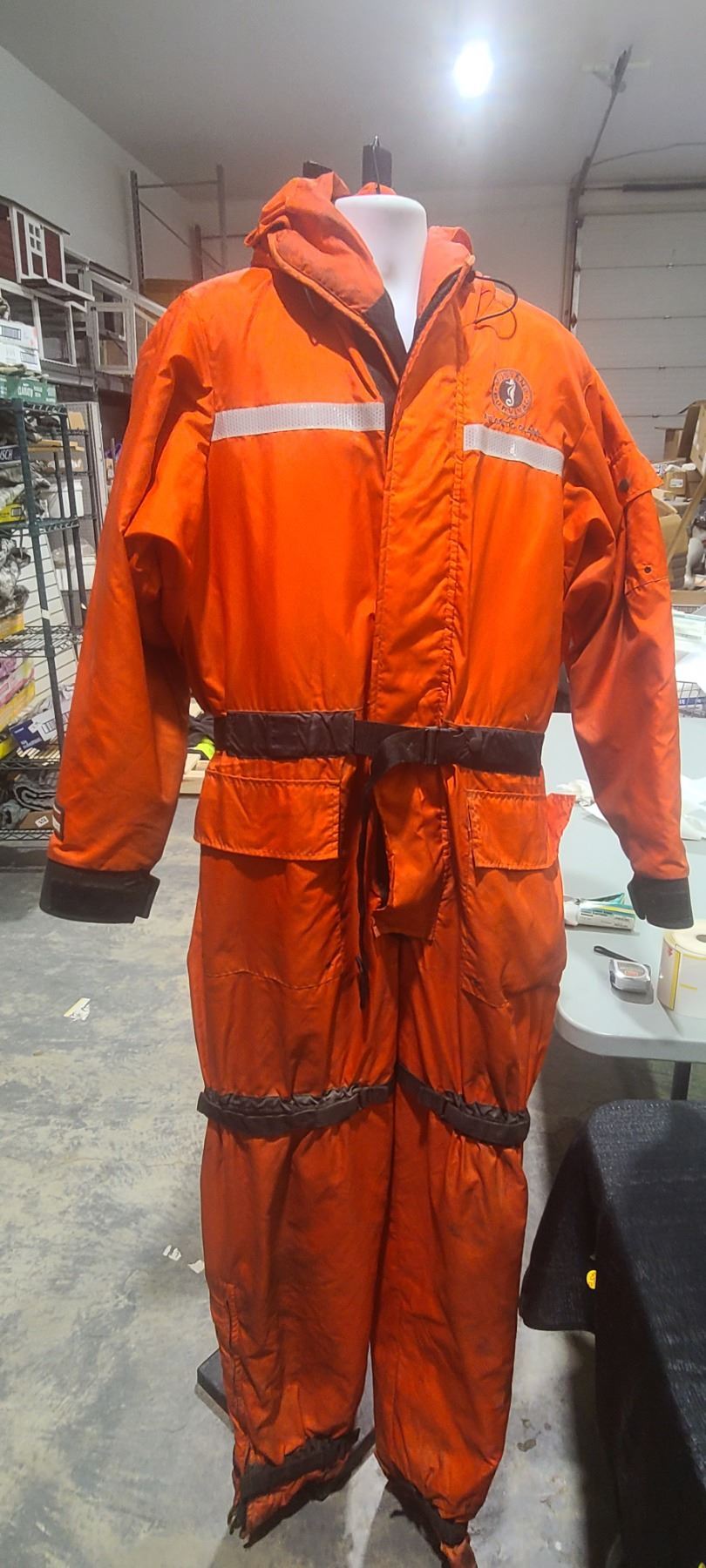 MUSTANG SURVIVAL MS195 XXL ATLANTIC CLASS COLD WATER SURVIVAL SUIT 50N