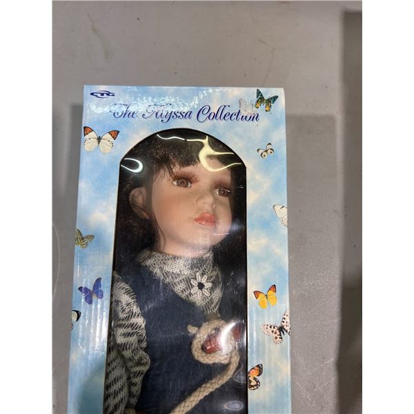 FOUR COLLECTORS DOLLS IN ORIGINAL BOXES