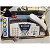 Image 2 : TWO FLATS: WIRELESS PHONES AND STANDS, FAX MACHINE, TWO CORDED PHONES, THERMOCOUPLE PART