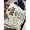 Image 8 : TWO FLATS: WIRELESS PHONES AND STANDS, FAX MACHINE, TWO CORDED PHONES, THERMOCOUPLE PART