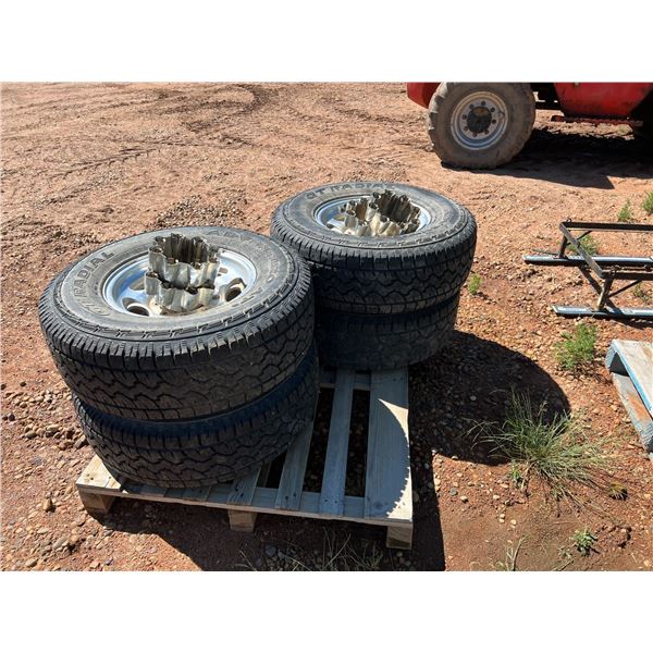 FOUR ADVENTURO AT3 LT 265/7R16 RADIAL ON RIMS