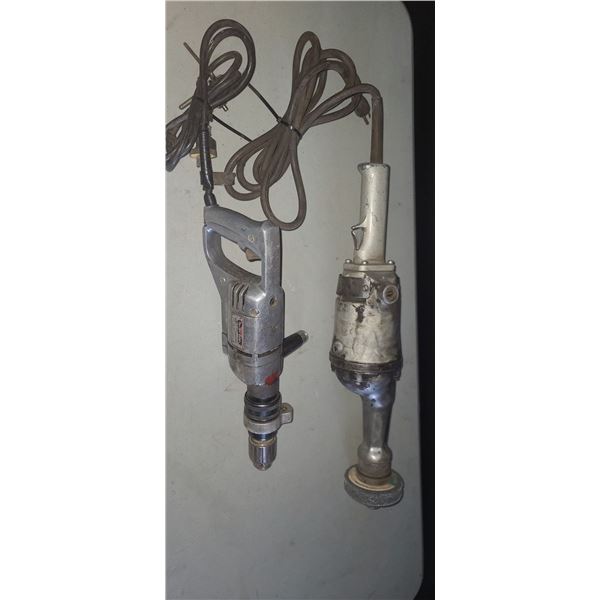 HD HAMMER DRILL AND PORTER-CABLE GRINDER MODEL 330