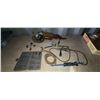 Image 1 : RED TEK, GRINDER, TESTER, CORD; DRILL SET; WRENCH, SAW