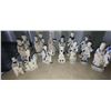Image 2 : 13 PIECE COLLECTION OF MUSICIANS ON VARIOUS INSTRUMENTS AND OTHER SAME THEMED FIGURINES