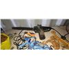 Image 3 : BOOMERS, CAR JACK, TOW CHAIN, CHAIN SAW, WIRES, PROPANE INE, BALL HITCH