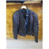 Image 2 : BLACK LEATHER JACKET (Sz.7)