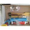 Image 16 : LARGE ASSORTMENT Of PAINT SUPPLIES c/w STORAGE BIN