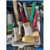Image 3 : LARGE ASSORTMENT Of PAINT SUPPLIES c/w STORAGE BIN