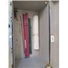 Image 8 : BLUE STEEL STEAMER TRUNK & SETS of BLINDS w/ HDWR.