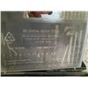 Image 2 : BLACK TOOL BOX (POLY) incl's: TOTE & ELECTRICAL & D/W PLUGS, SUPPLIES, ETC.
