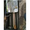 Image 8 : BLACK TOOL BOX (POLY) incl's: TOTE & ELECTRICAL & D/W PLUGS, SUPPLIES, ETC.