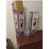 Image 1 : SQUARE GLASS VASES (STILL in BOXES)