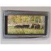 Image 2 : BLACK ANGUS GRAZING' LIMITED EDITION - PAINT on CANVAS (No. 3/40)