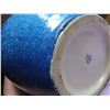 Image 1 : CERAMIC VASE - BLUE/CHINESE (SEE: PHOTOS)