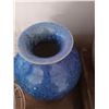 Image 2 : CERAMIC VASE - BLUE/CHINESE (SEE: PHOTOS)