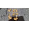 Image 1 : BRASS RABBIT, CATS, ELEPHANT, HIPPO