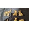 Image 2 : BRASS RABBIT, CATS, ELEPHANT, HIPPO