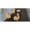 Image 3 : BRASS RABBIT, CATS, ELEPHANT, HIPPO