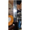 Image 8 : SILVERWARE, MIXER, NUT CRACKERS, CUTLERY, NAPKIN RINGS, KNIFES w/BLOCK, SLAP CHOPPER, ICE BUCKET,etc