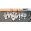 Image 1 : CRYSTAL HIGHBALLS AND ASSORTED LIQUOR GLASSES