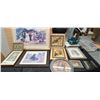 Image 1 : MIXTURE OF ARTWORK AND PRINTS
