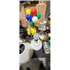 Image 10 : TINS, VANILA EXTRACT, SLIDE REEL PROJECTOR, LAMPS