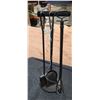 Image 2 : FIRE PLACE TOOLS - IRON SET