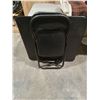 Image 2 : TWO BLACK FOLDING CHAIRS, CARD TABLE, TWO LAWN/CAMP CHAIRS, AND OTHER MISC. PSI