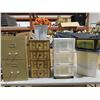 Image 1 : ASSORTED & MISC. STORAGE IDEAS & UNITS.