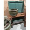 Image 3 : LADDER 6FT.; CERAMIC PLANTERS; STAND & CONTAINERS.
