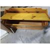 Image 2 : LOCKER SHELF- UNIT/CABINET & SOLID WOOD HALLWAY ENTRY BENCH