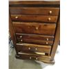 Image 3 : CHEST of DRAWERS 37"W x 19"D x 49"H SOLID WOOD.