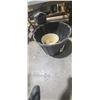 Image 2 : WATERING CAN, RAKE HEADS, PLANT POTS, SPRAYER, OLD GERRY CAN COMES WITH CONTENT, FEED BIN