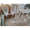 Image 1 : CRYSTAL 'PINWHEEL' (CHAMPAGNE FLUTES & WINE GLASSES); MARTINI GLASSES & VARIOUS STEMWARE & TEAPOT ST
