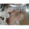 Image 2 : CRYSTAL 'PINWHEEL' (CHAMPAGNE FLUTES & WINE GLASSES); MARTINI GLASSES & VARIOUS STEMWARE & TEAPOT ST