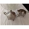 Image 2 : LARGE GLASS COFFEE INFUSER INCL: SUGAR BOWL & CREAMER SET c/w PARTY TABLE LINEN, PUNCH BOWL & GLASSE