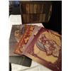Image 8 : ASSORTMENT: LINENS, HALLOWEEN & GAMES. (SEE PHOTOS).