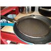 Image 7 : Cast Iron & Enamaled Frying Pan and other Pots Cat A