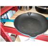 Image 9 : Cast Iron & Enamaled Frying Pan and other Pots Cat A