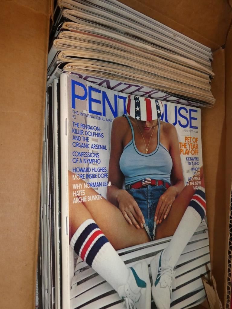 Vintage Penthouse Magazines