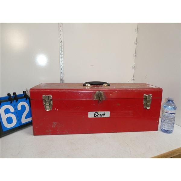 Beach Metal Tool Box
