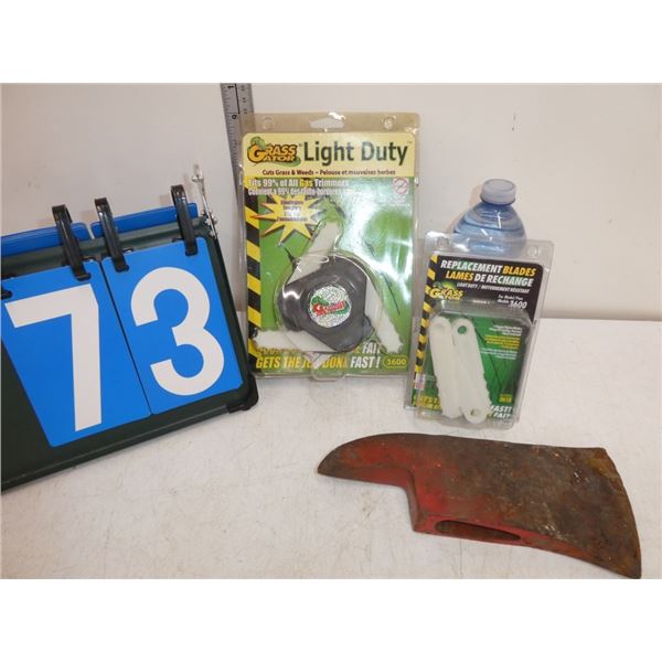 Ligth Duty Weed Cutter/Double Axle / Pick